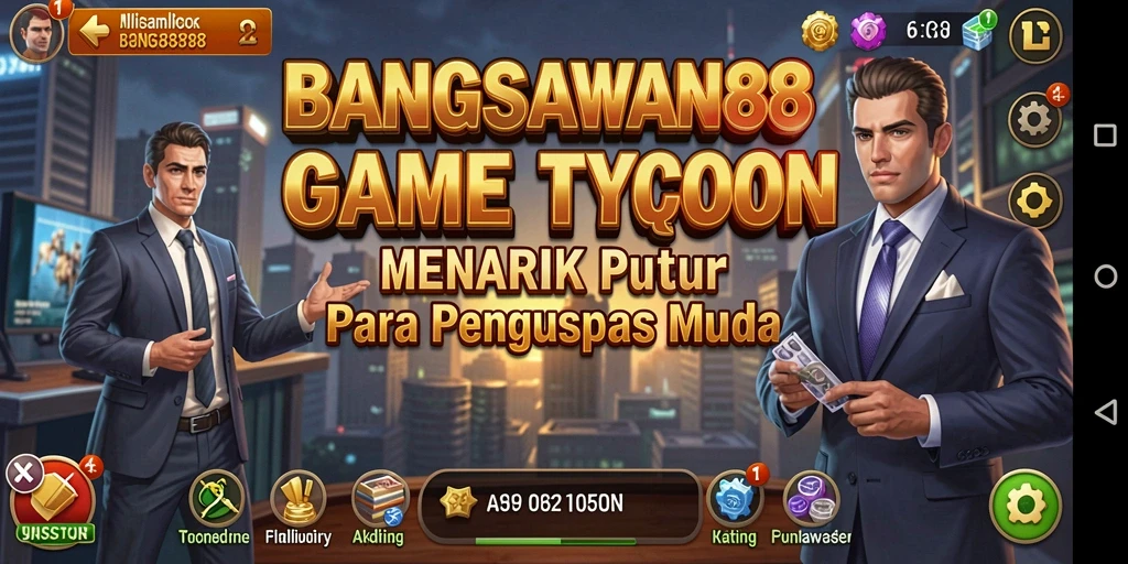 Tampilan gameplay <strong>BANGSAWAN88</strong> yang menarik dan interaktif.