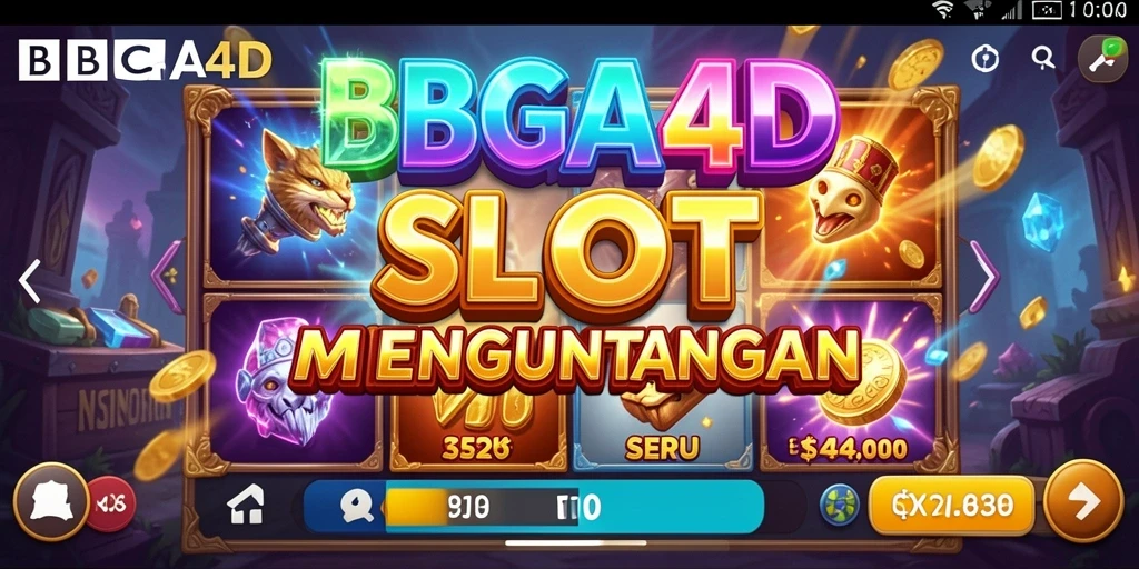Tangkapan layar gameplay BBCA4D menampilkan kerennya permainan Slot.