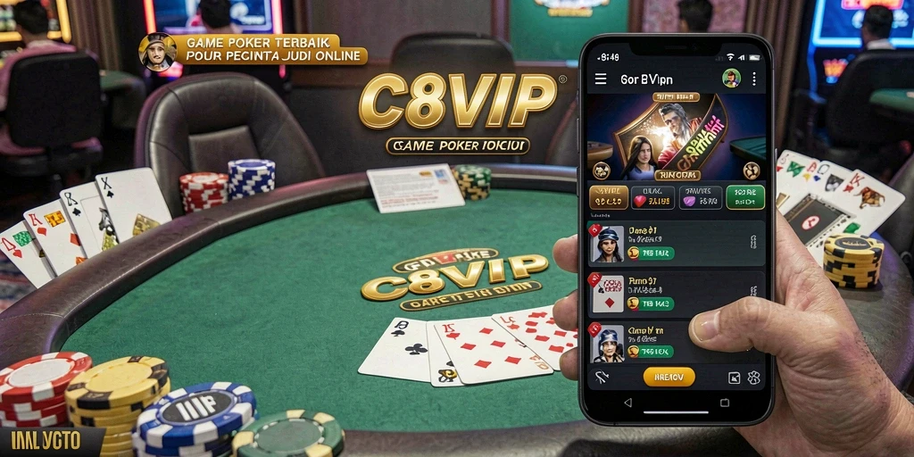 Gameplay seru Texas Hold'em di C8VIP yang memikat.