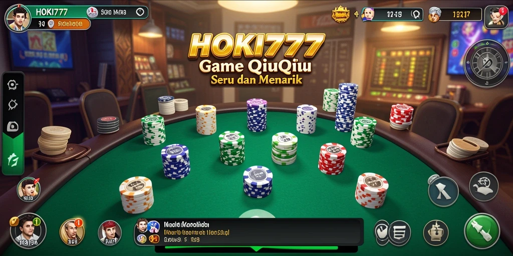 Tampilan gameplay HOKI777 yang menarik dan seru
