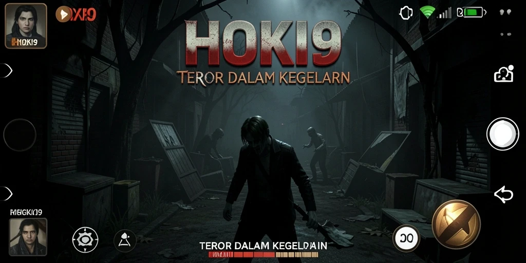 Tangkapan layar HOKI9 menampilkan aksi menegangkan di dunia yang gelap.