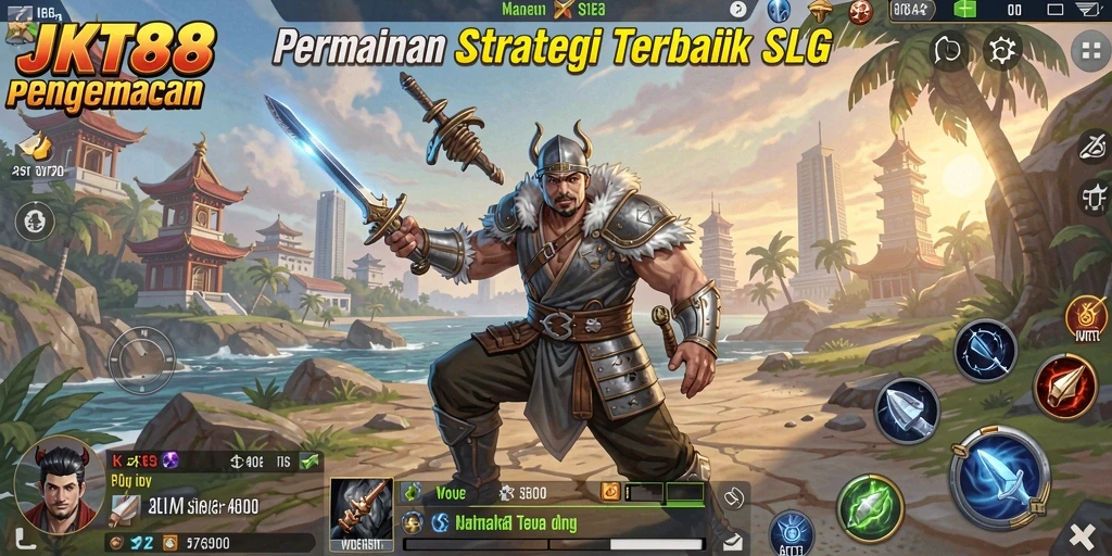 Gameplay mendebarkan JKT88 dengan strategi SLG yang kompleks.