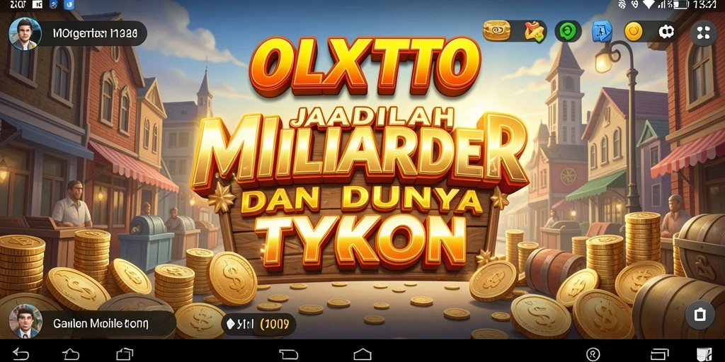 Screenshot OLXTOTO menunjukkan gameplay Tycoon yang seru dan menantang.