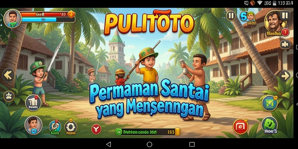 Tampilan gameplay <strong>PULITOTO</strong> yang mengasyikkan dan penuh warna.