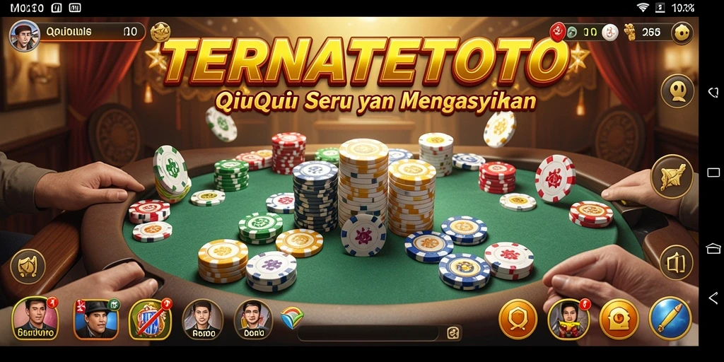 Tampilan gameplay TERNATETOTO yang seru dan kompetitif.