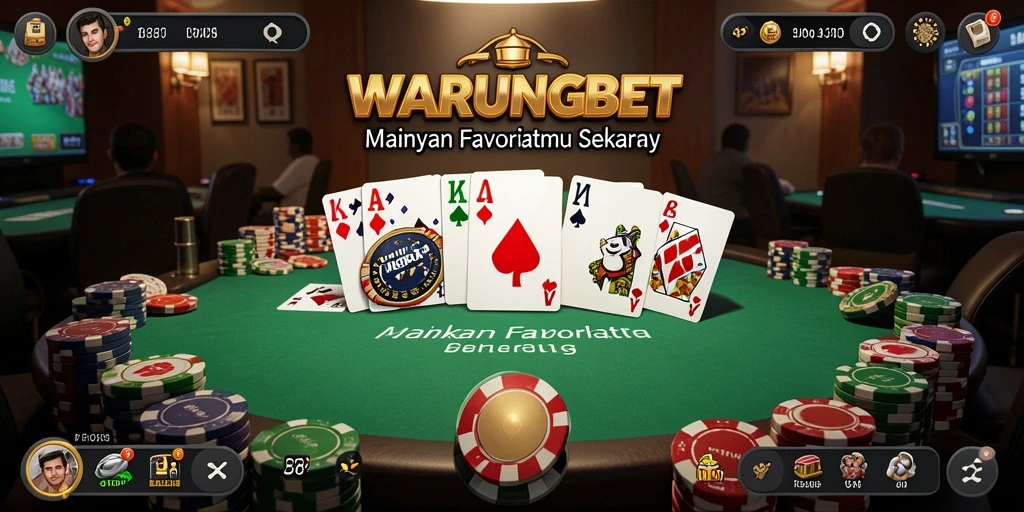 Screenshot gameplay poker yang menarik di WARUNGBET.
