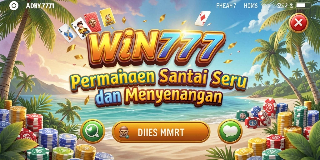Tampilan gameplay seru dari WIN777 dengan berbagai mini-game menarik.