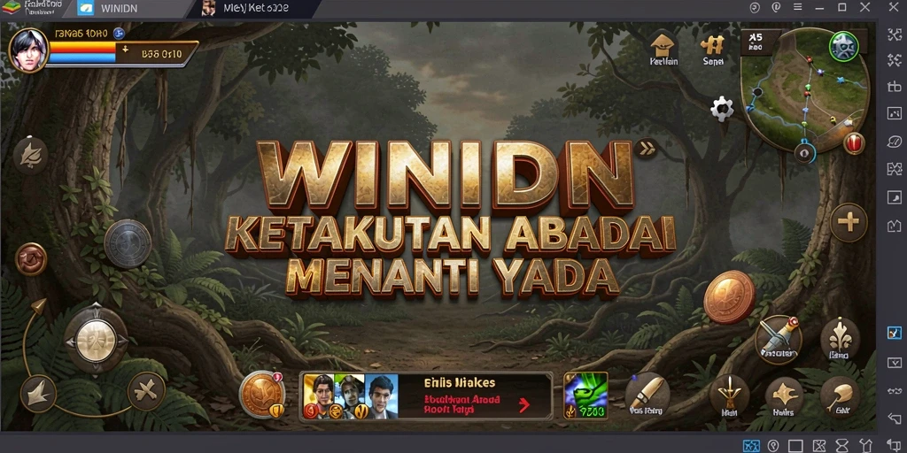 Tampilan mengerikan dalam gameplay WINIDN yang menyuguhkan kengerian.