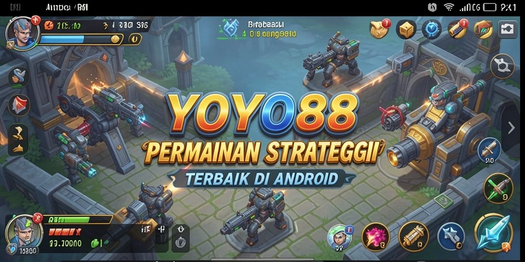 Screenshot utama gameplay strategi di YOYO88.